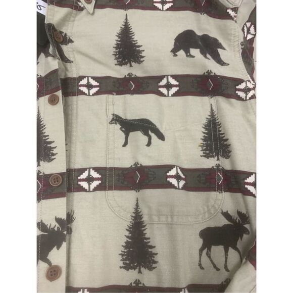 Woolrich Vintage Rustic Style Top - Picture 3 of 7